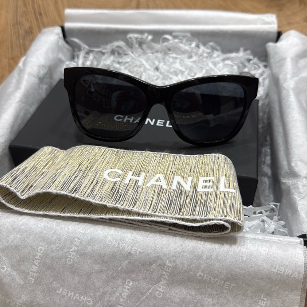 Chanel Black Sunglasses